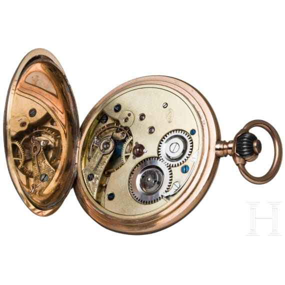 Goldene Taschenuhr von Saxonia, Dresden
