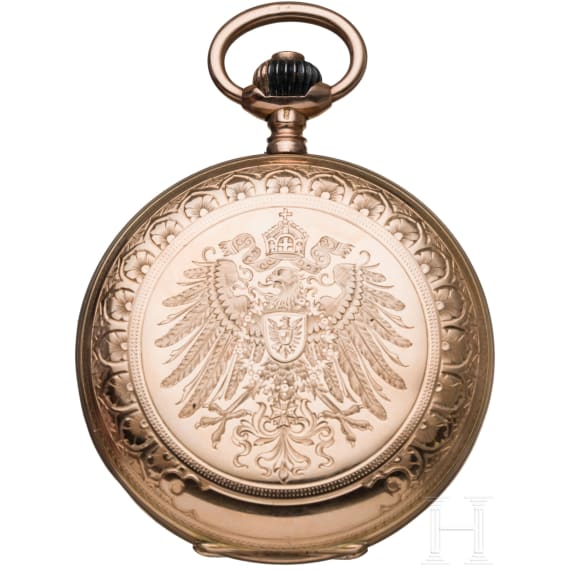 Goldene Taschenuhr von Saxonia, Dresden