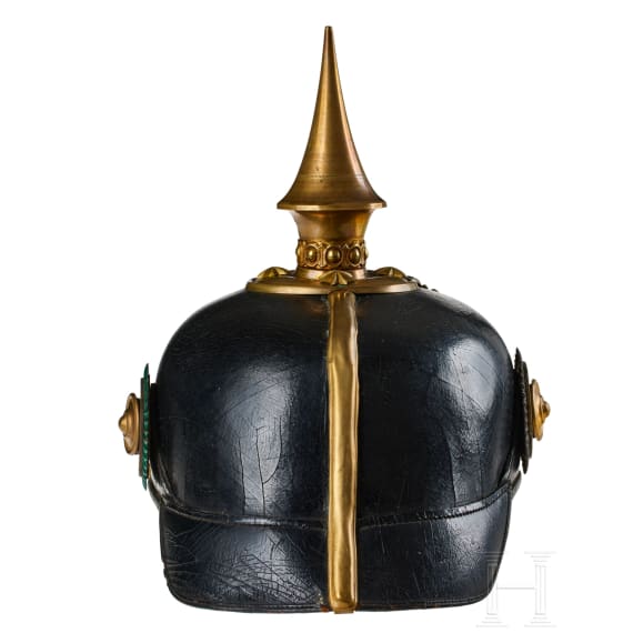 A helmet for IR 95 Saxe-Coburg and Gotha Reserve Officers
