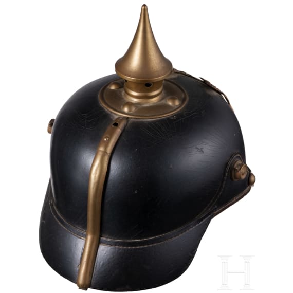 Helm f&uuml;r Mannschaften/Unteroffiziere im Infanterie-Regiment Alt-W&uuml;rttemberg (3. W&uuml;rttembergisches) Nr. 121