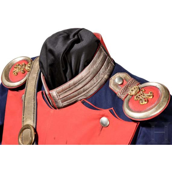 Uniformensemble f&uuml;r einen Leutnant z.D. im Ulanen-Regiment K&ouml;nig Karl (1. W&uuml;rttembergisches) Nr. 19
