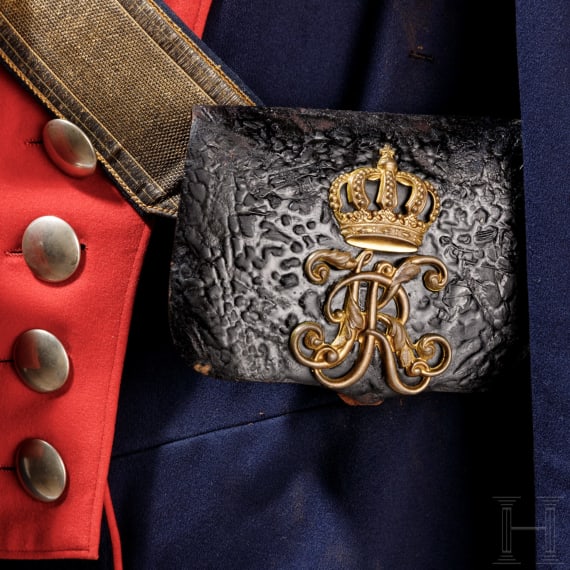 Uniformensemble f&uuml;r einen Leutnant z.D. im Ulanen-Regiment K&ouml;nig Karl (1. W&uuml;rttembergisches) Nr. 19