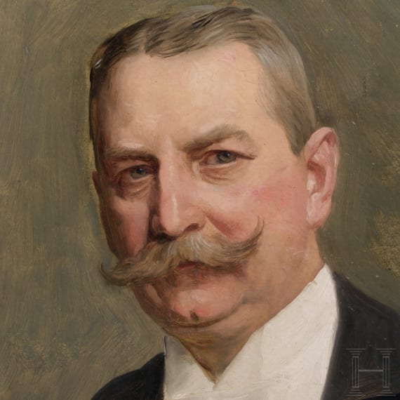 Anton von Werner (1843 - 1915) - Portrait des Unterstaatssekret&auml;rs Dr. Max Richter, 1906