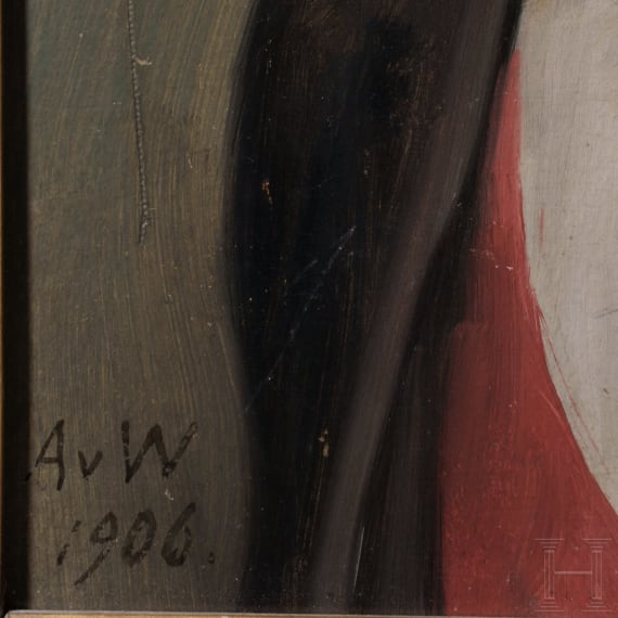 Anton von Werner (1843 - 1915) - Portrait des Unterstaatssekret&auml;rs Dr. Max Richter, 1906