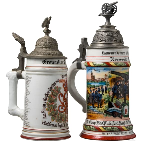 Vier Reservistenkr&uuml;ge, Baden, 1899 - 1908