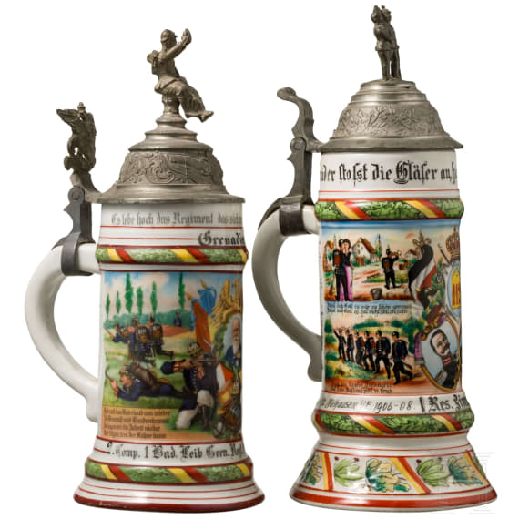 Vier Reservistenkr&uuml;ge, Baden, 1899 - 1908