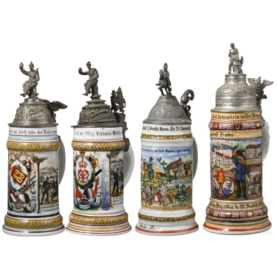 Vier Reservistenkr&uuml;ge, Hessen und Baden, 1899 - 1915