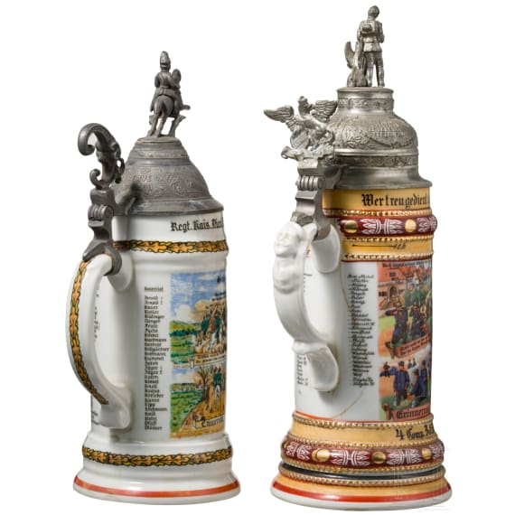 Vier Reservistenkr&uuml;ge, Hessen und Baden, 1899 - 1915