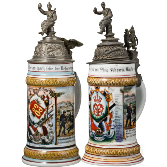 Vier Reservistenkr&uuml;ge, Hessen und Baden, 1899 - 1915
