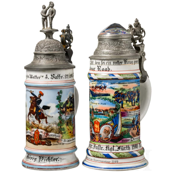 Vier Reservistenkr&uuml;ge, Bayern, 1899 - 1910