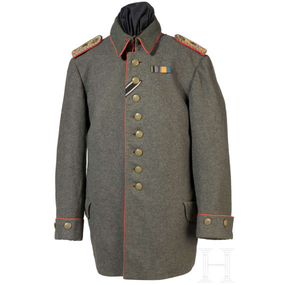 Feldbluse f&uuml;r einen w&uuml;rttembergischen Oberleutnant der Artillerie, um 1915
