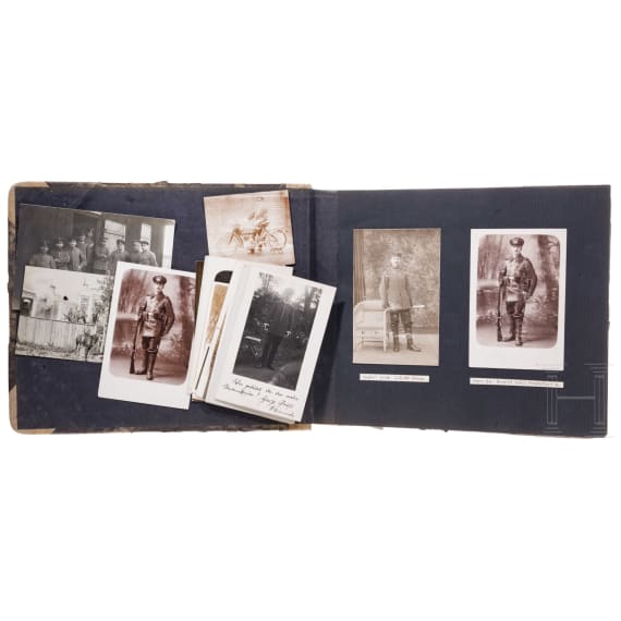 Fotoalbum eines Kraftfahrers im Kraftfahr-Batl. Frankfurt a.M., August 1914 bis August 1916