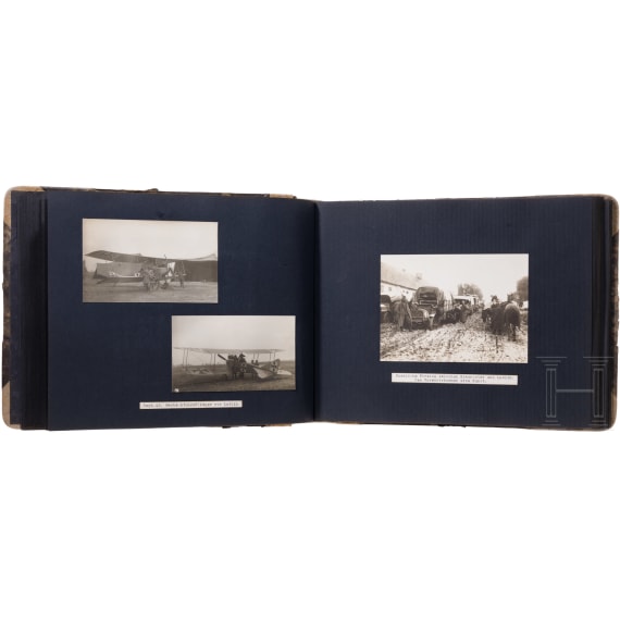 Fotoalbum eines Kraftfahrers im Kraftfahr-Batl. Frankfurt a.M., August 1914 bis August 1916