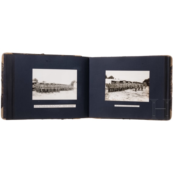 Fotoalbum eines Kraftfahrers im Kraftfahr-Batl. Frankfurt a.M., August 1914 bis August 1916