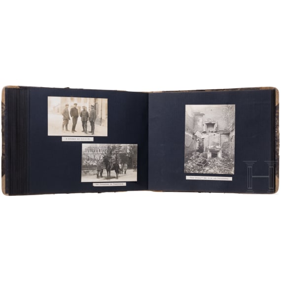 Fotoalbum eines Kraftfahrers im Kraftfahr-Batl. Frankfurt a.M., August 1914 bis August 1916