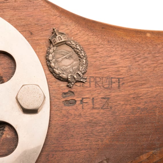 Hermann G&ouml;ring - Propellersegment, Geschenk der Kameraden des Jagdgeschwaders 1 zu seiner Ernennung zum Kommandeur im Juli 1918