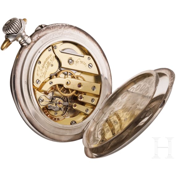 Beobachtungsuhr (B-Uhr) von Julius Assmann, Glash&uuml;tte, um 1915