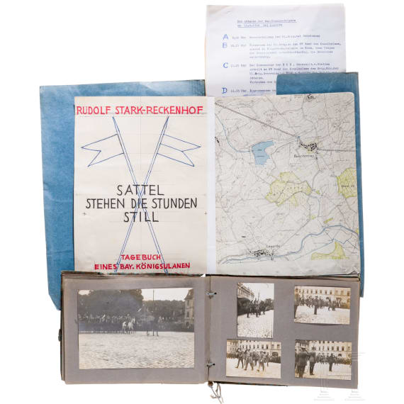 Rudolf Stark (1897 - 1982), Kommandeur der Jagdstaffel 77 - Dokumenten- und Fotonachlass