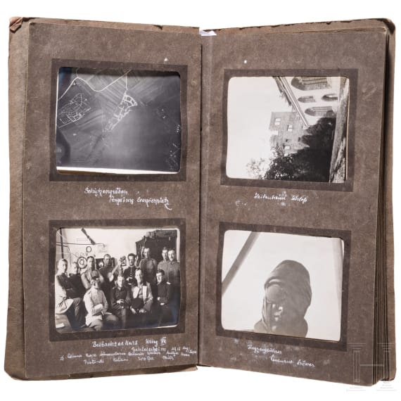 Fotoalbum eines Angeh&ouml;rigen der bayerischen Fliegertruppe, 1915 - 1916