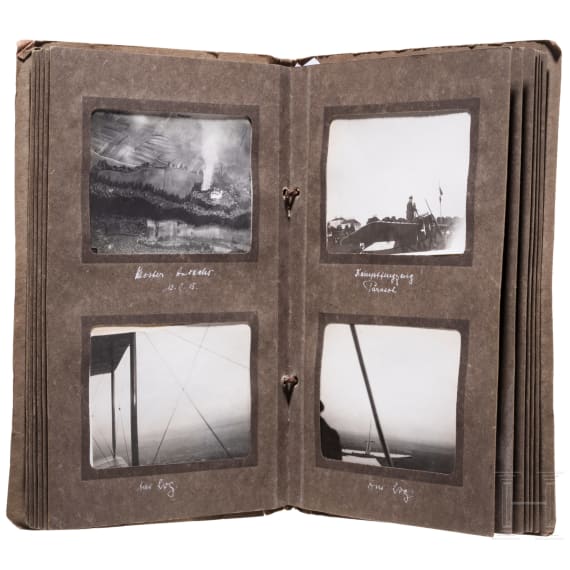 Fotoalbum eines Angeh&ouml;rigen der bayerischen Fliegertruppe, 1915 - 1916