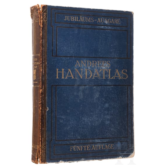 Oskar Messter - Handatlas als Leiter der Reihenbild-Versuchsabteilung in Adlershof