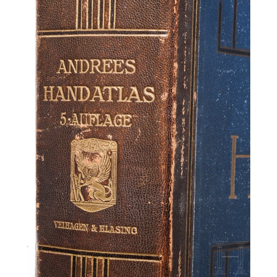 Oskar Messter - Handatlas als Leiter der Reihenbild-Versuchsabteilung in Adlershof