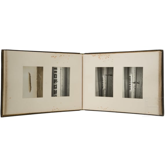 Prunkvolles Geschenkalbum "Air Ship Deutschland - June 1910" f&uuml;r die Teilnehmer des Rundfluges am 24.06.1910