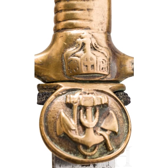 Dolch f&uuml;r Applikanten der Kaiserlichen Marine, um 1900