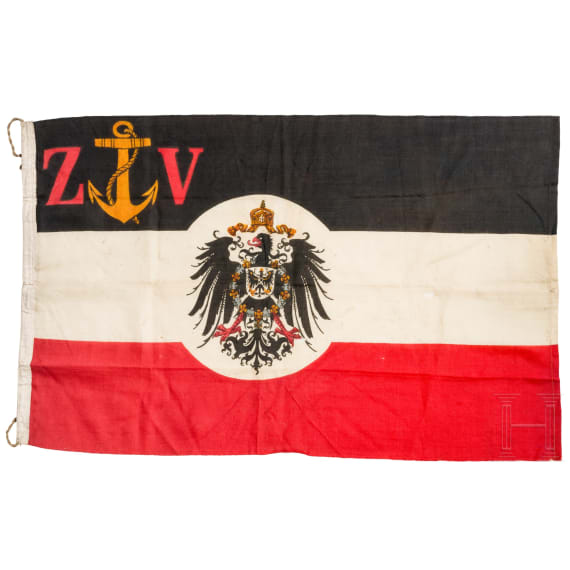 Reichsdienstflagge der Zollverwaltung in den Schutzgebieten