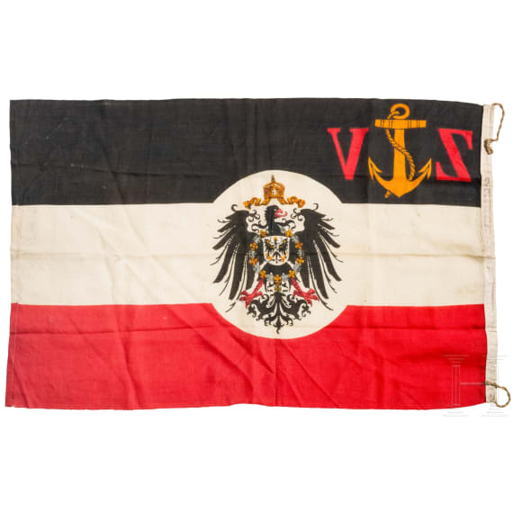 Reichsdienstflagge der Zollverwaltung in den Schutzgebieten