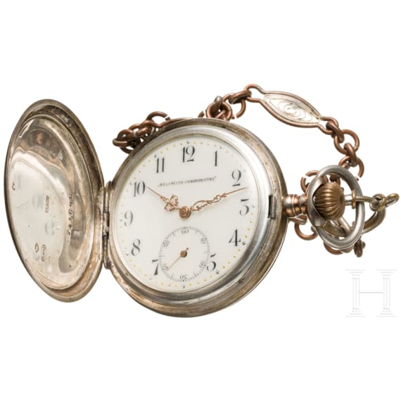 Taschenuhr "Zur Erinnerung an den Pierbau Swakopmund 1904-5"