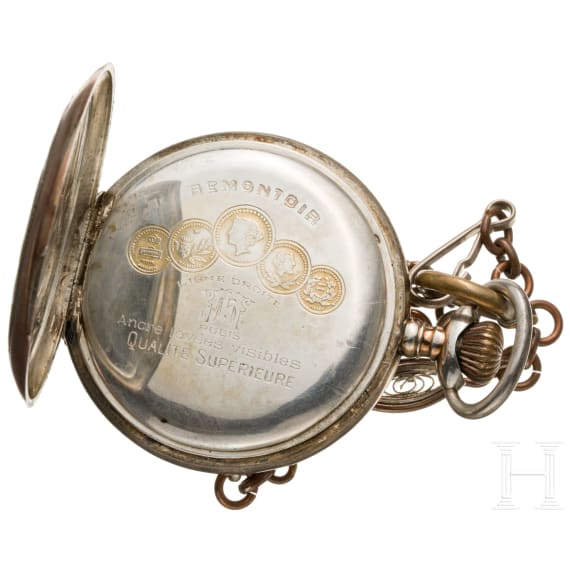 Taschenuhr "Zur Erinnerung an den Pierbau Swakopmund 1904-5"