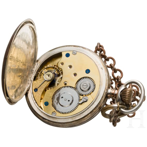 Taschenuhr "Zur Erinnerung an den Pierbau Swakopmund 1904-5"