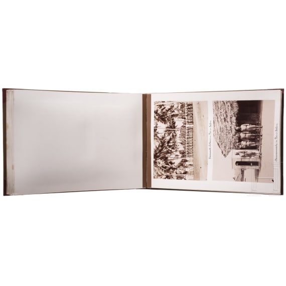 Otto K&ouml;rner (1868 - 1950), Zahlmeister der Schutztruppe in Deutsch-Ostafrika - Fotoalbum, 1892 - 1894
