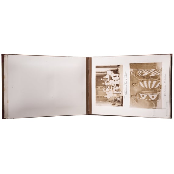 Otto K&ouml;rner (1868 - 1950), Zahlmeister der Schutztruppe in Deutsch-Ostafrika - Fotoalbum, 1892 - 1894