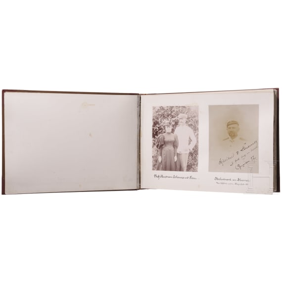 Otto K&ouml;rner (1868 - 1950), Zahlmeister der Schutztruppe in Deutsch-Ostafrika - Fotoalbum, 1895 - 1901