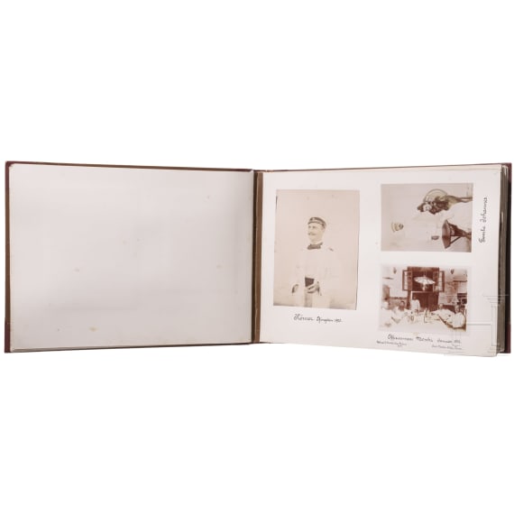 Otto K&ouml;rner (1868 - 1950), Zahlmeister der Schutztruppe in Deutsch-Ostafrika - Fotoalbum, 1895 - 1901