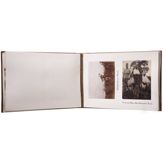 Otto K&ouml;rner (1868 - 1950), Zahlmeister der Schutztruppe in Deutsch-Ostafrika - Fotoalbum, 1895 - 1901