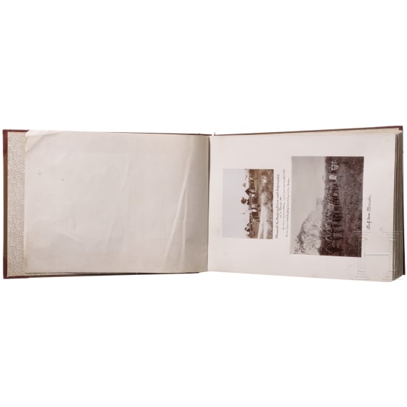 Otto K&ouml;rner (1868 - 1950), Zahlmeister der Schutztruppe in Deutsch-Ostafrika - Fotoalbum, 1895 - 1901