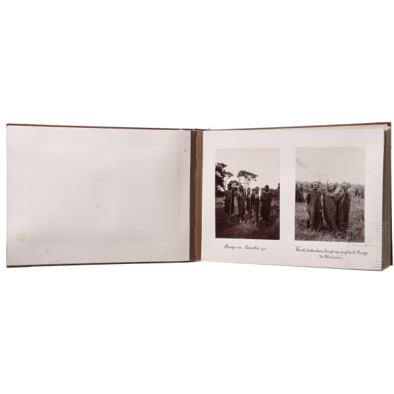 Otto K&ouml;rner (1868 - 1950), Zahlmeister der Schutztruppe in Deutsch-Ostafrika - Fotoalbum, 1895 - 1901