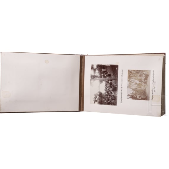 Otto K&ouml;rner (1868 - 1950), Zahlmeister der Schutztruppe in Deutsch-Ostafrika - Fotoalbum, 1895 - 1901