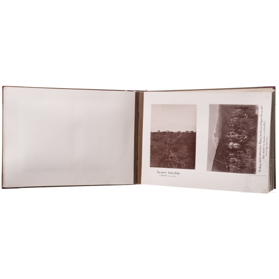 Otto K&ouml;rner (1868 - 1950), Zahlmeister der Schutztruppe in Deutsch-Ostafrika - Fotoalbum, 1895 - 1901