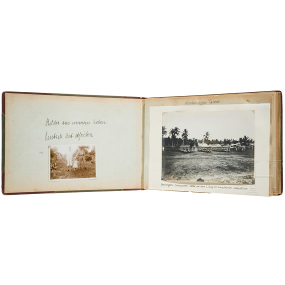 Fotoalbum eines Siedlers in Deutsch-Ostafrika, um 1905