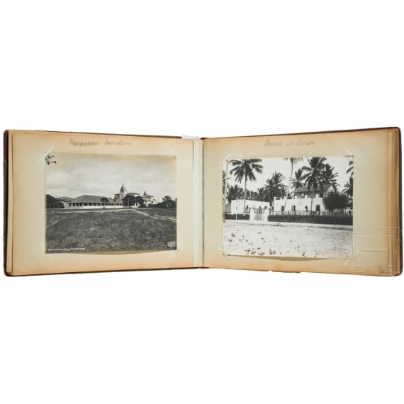 Fotoalbum eines Siedlers in Deutsch-Ostafrika, um 1905
