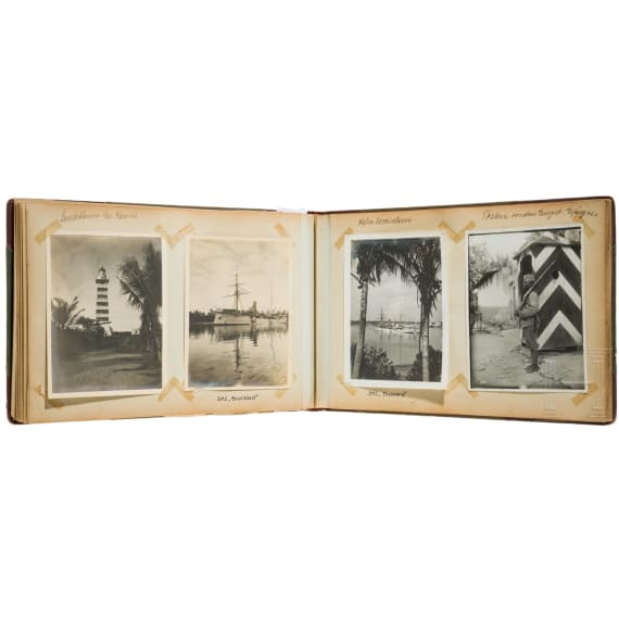 Fotoalbum eines Siedlers in Deutsch-Ostafrika, um 1905