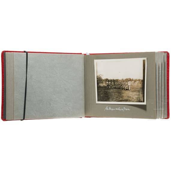 Schutztruppensoldat Alfred Dreyer - Fotoalbum Deutsch-Ostafrika, um 1916