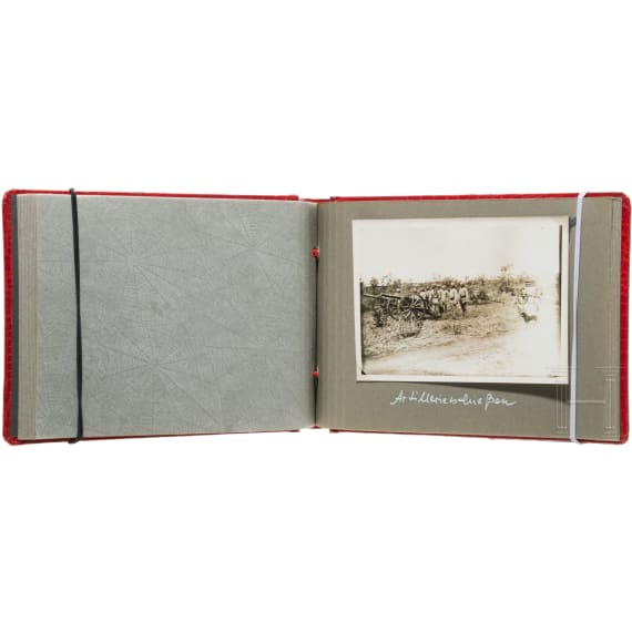 Schutztruppensoldat Alfred Dreyer - Fotoalbum Deutsch-Ostafrika, um 1916