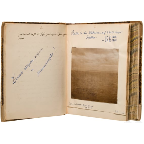 Tagebuch des Oberassistenzarztes Dr. Karl Fricke &uuml;ber die Ostasienfahrt 1899 - 1901 an Bord des Gro&szlig;en Kreuzers S.M.S. Hertha