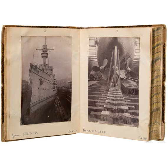Tagebuch des Oberassistenzarztes Dr. Karl Fricke &uuml;ber die Ostasienfahrt 1899 - 1901 an Bord des Gro&szlig;en Kreuzers S.M.S. Hertha