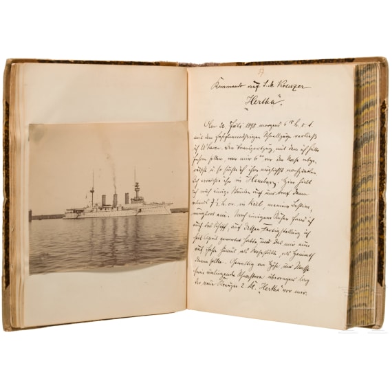 Tagebuch des Oberassistenzarztes Dr. Karl Fricke &uuml;ber die Ostasienfahrt 1899 - 1901 an Bord des Gro&szlig;en Kreuzers S.M.S. Hertha